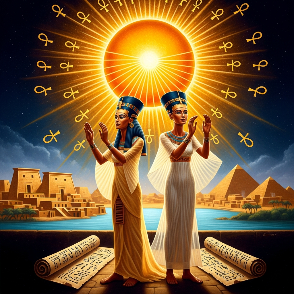 Akhenaten and the Sun