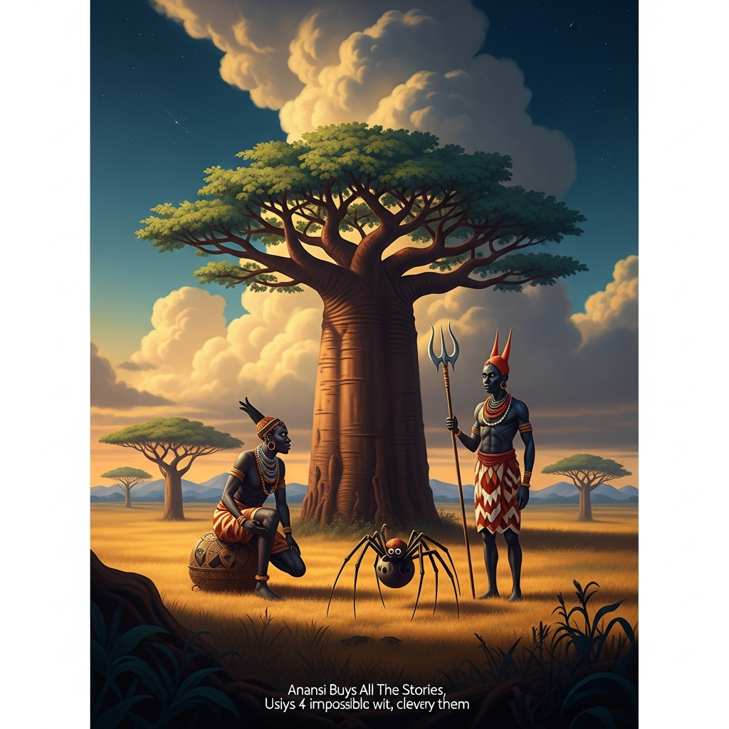Anansi Buys All the Stories