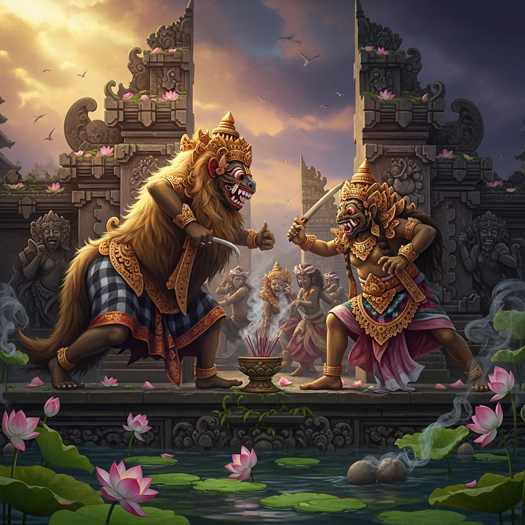 Barong and Rangda: The Battle That Never Ends