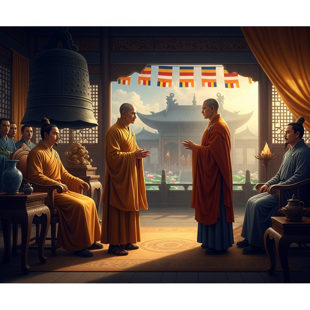 Bodhidharma Meets the Emperor