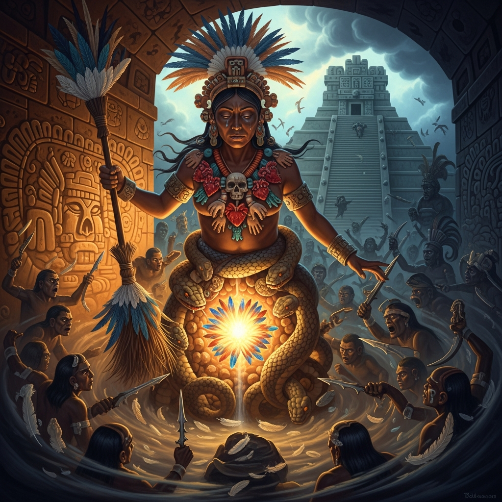 Coatlicue Swept the Temple