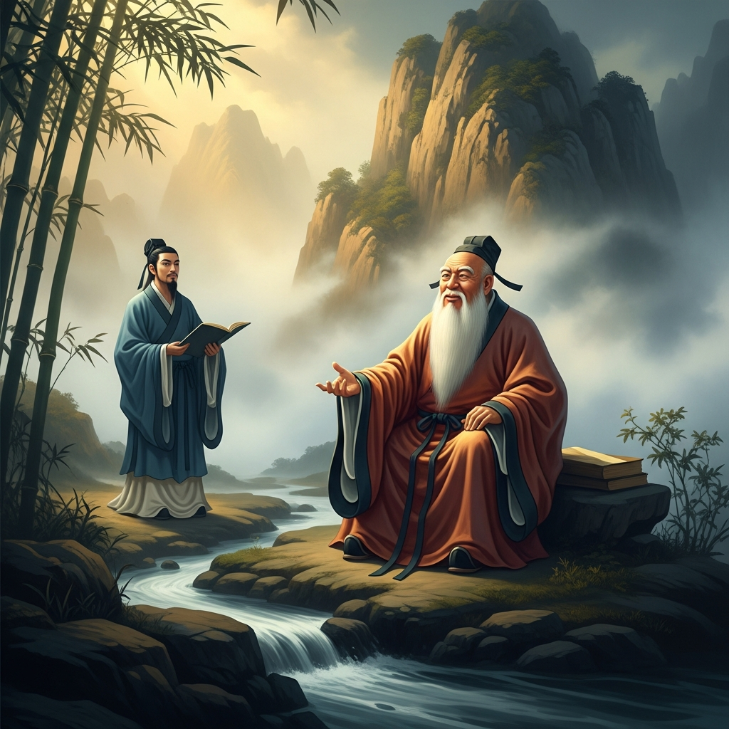 Confucius Meets Lao Tzu