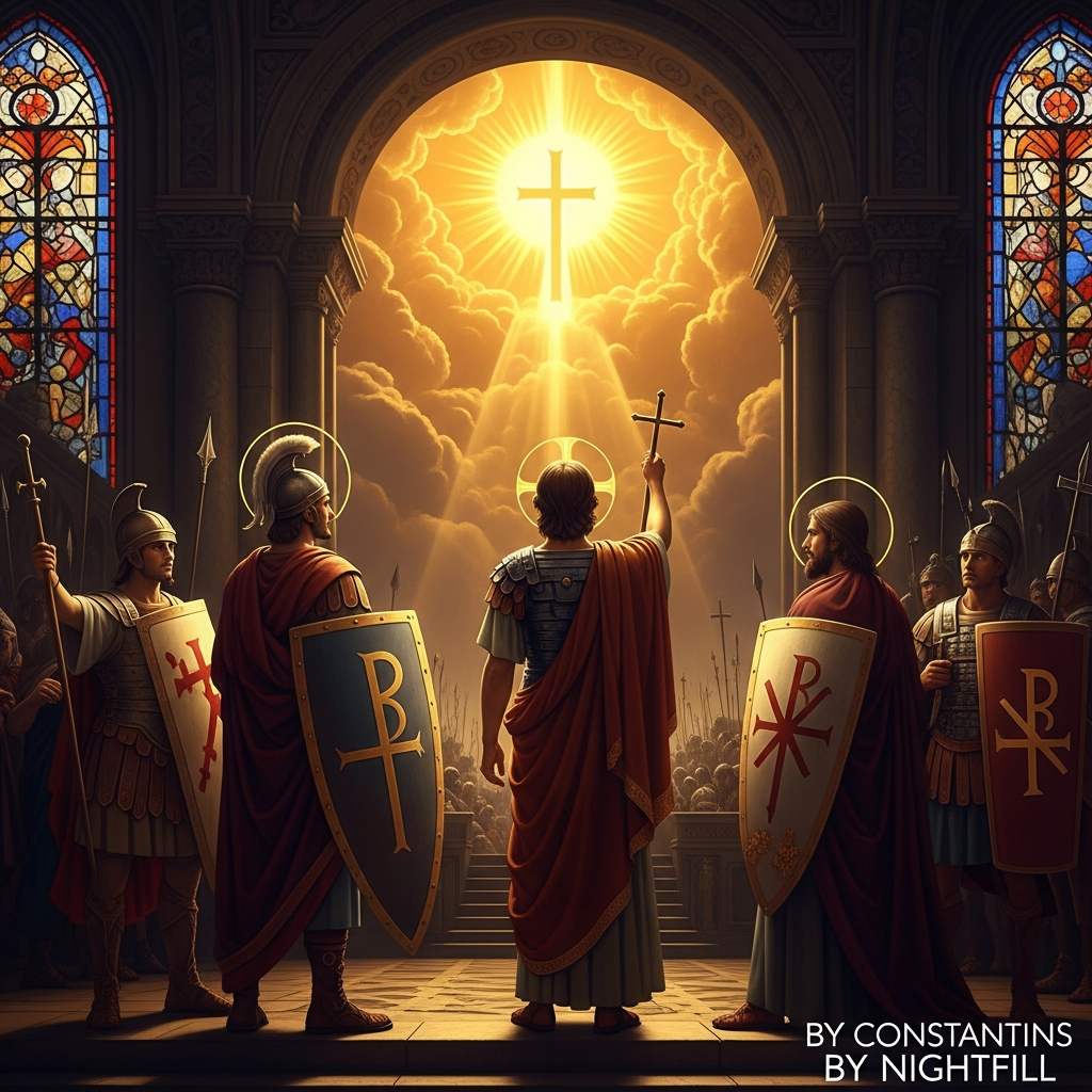 Constantine at the Milvian Bridge