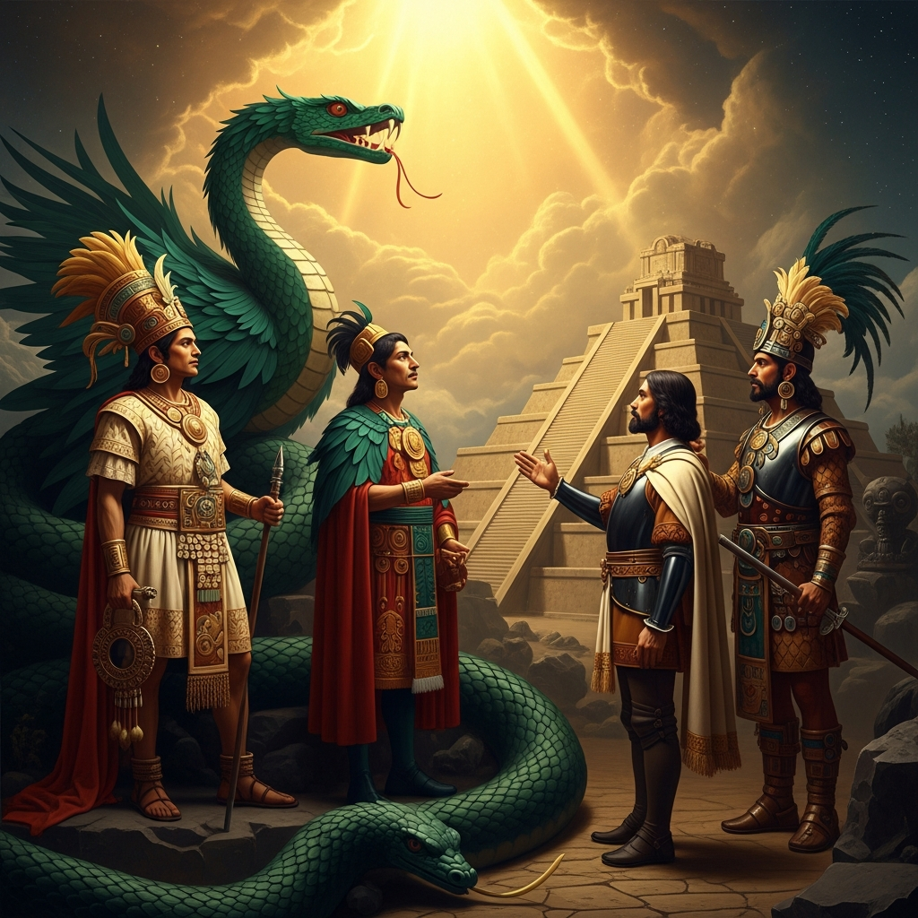 Cortés Meets Moctezuma
