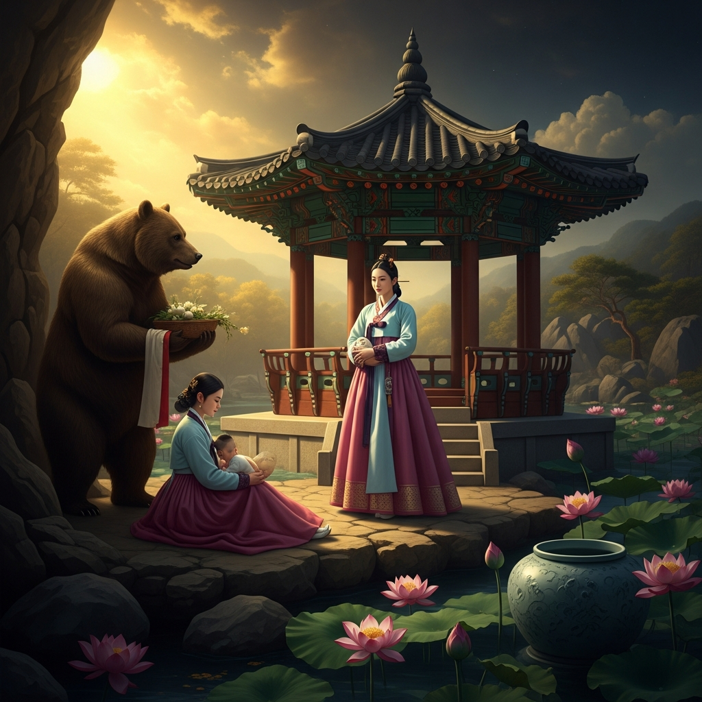 Dangun Founds Korea