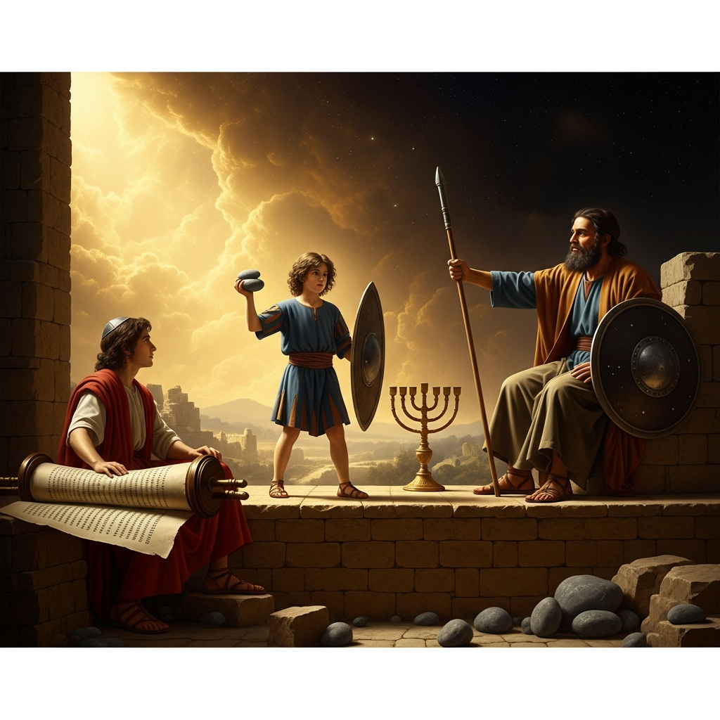 David and Goliath