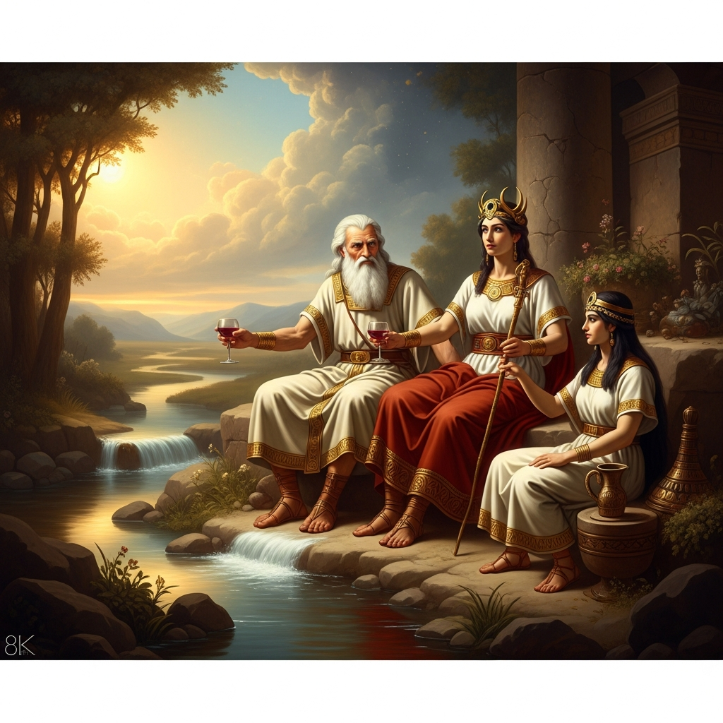 El and Asherah at the Source of the Rivers