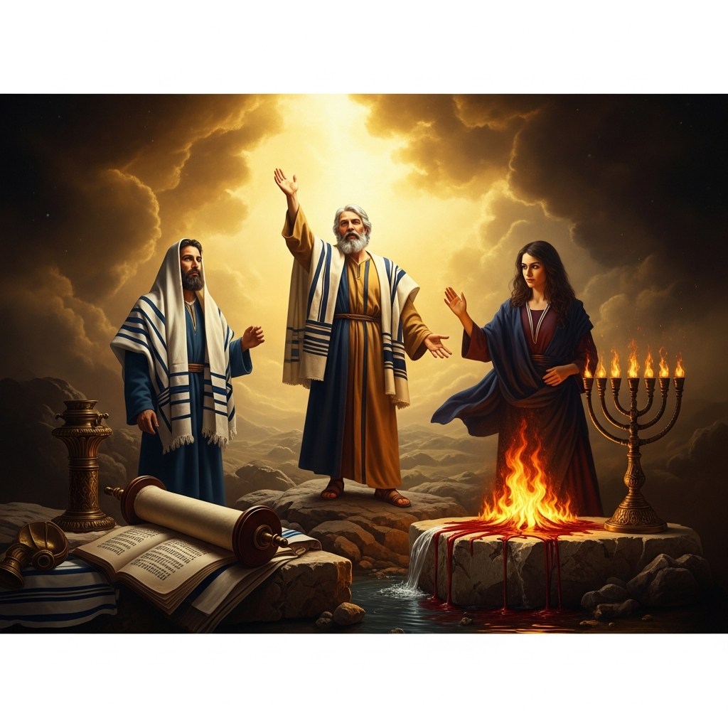 Elijah on Mount Carmel
