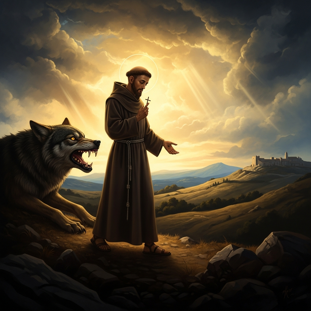 Francis and the Wolf of Gubbio