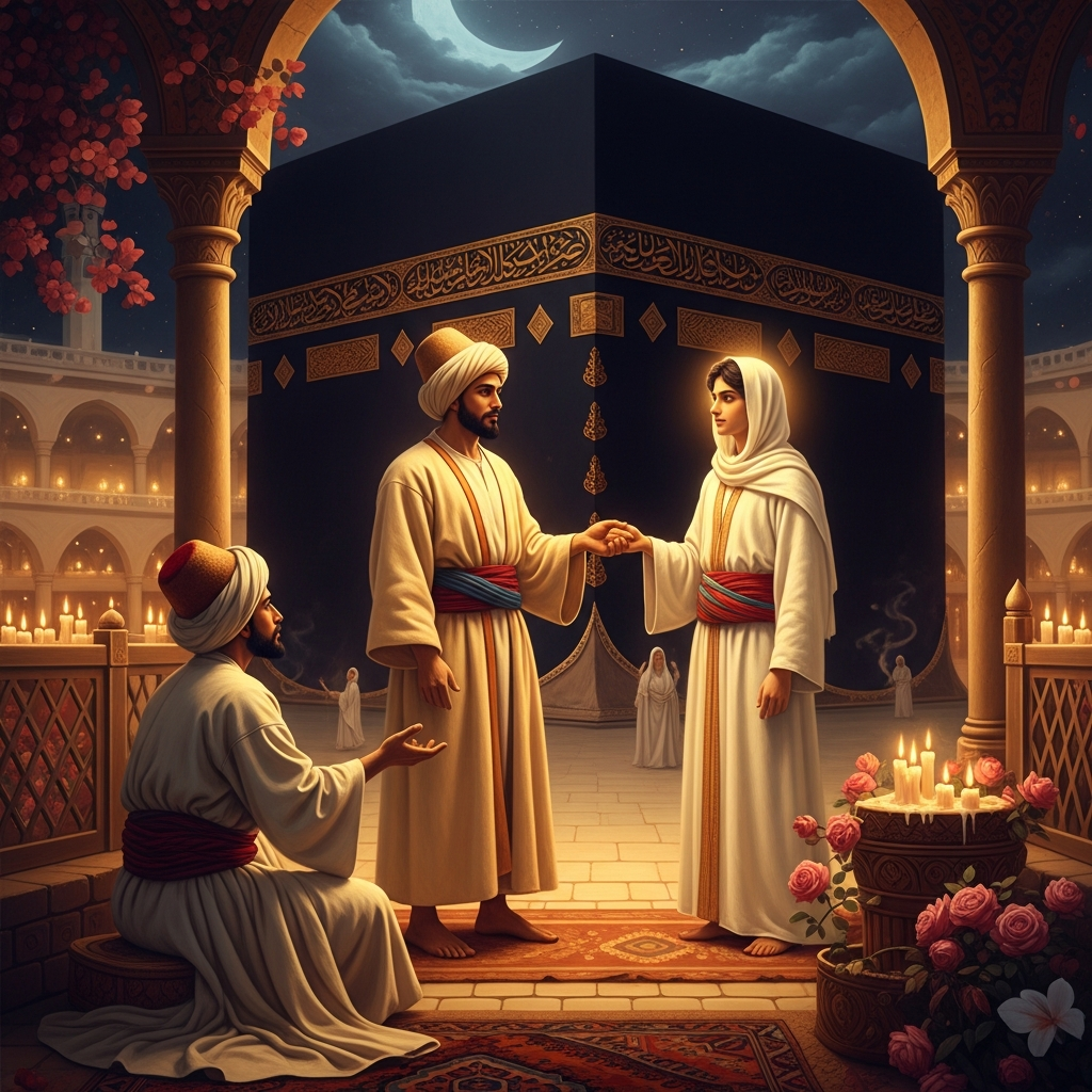 The Youth at the Ka'ba