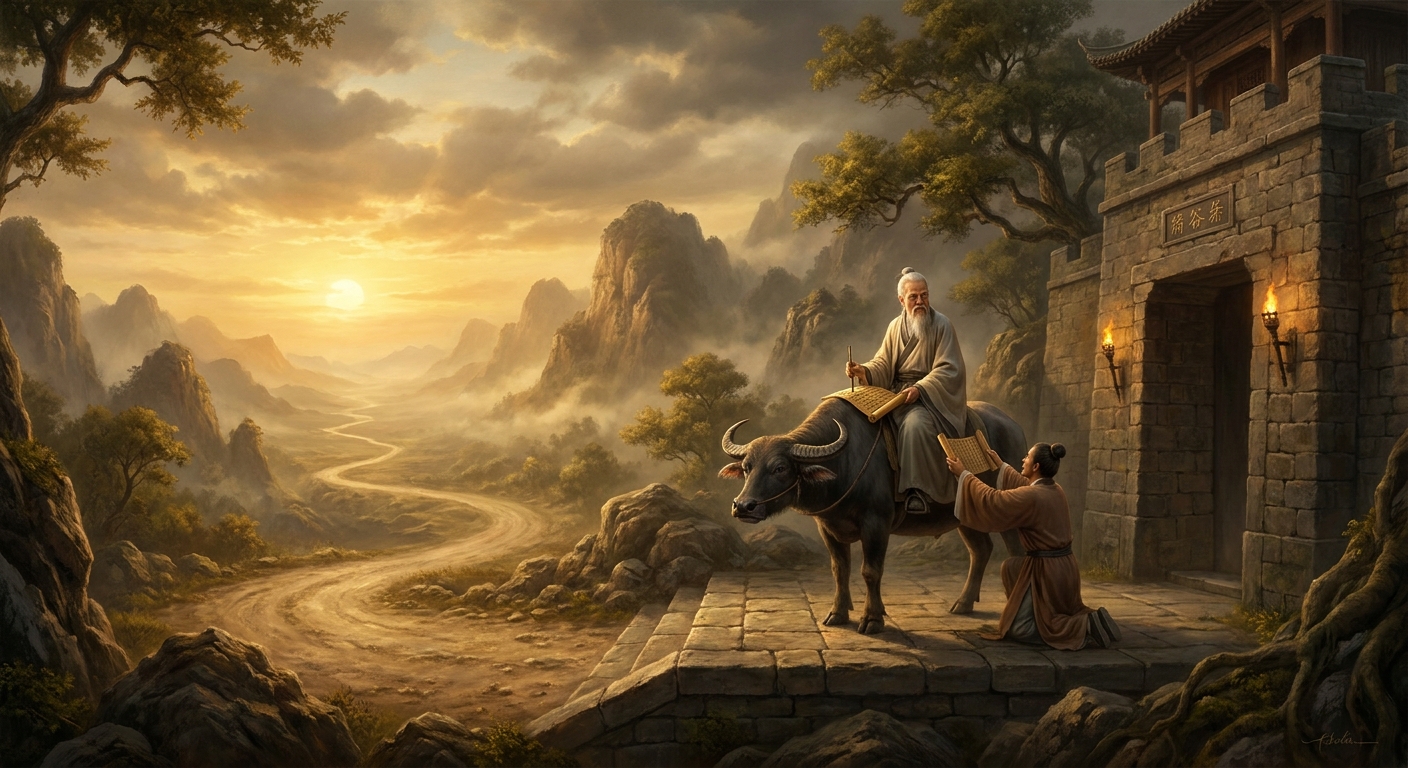 Lao Tzu at the Pass