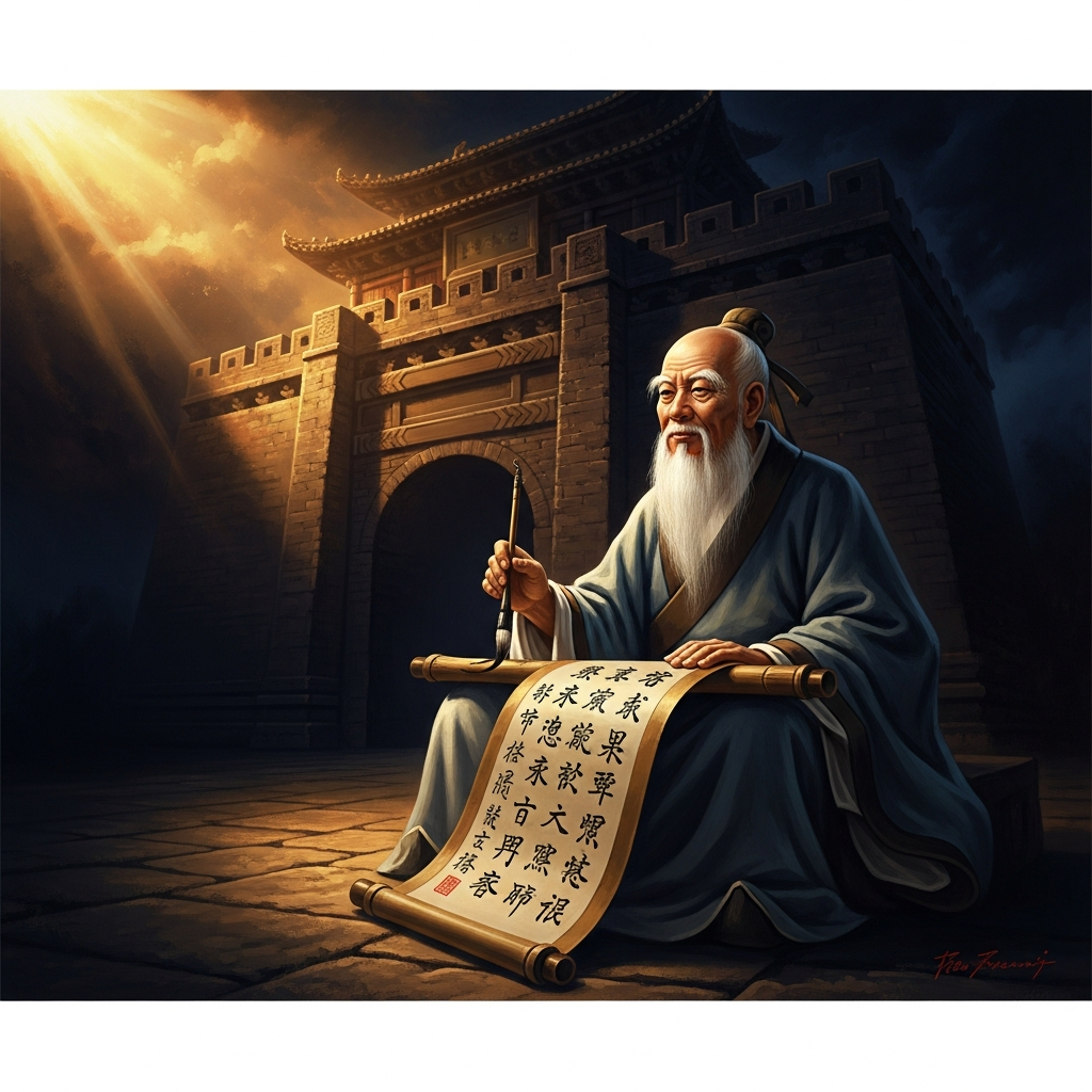 Laozi at the Western Pass