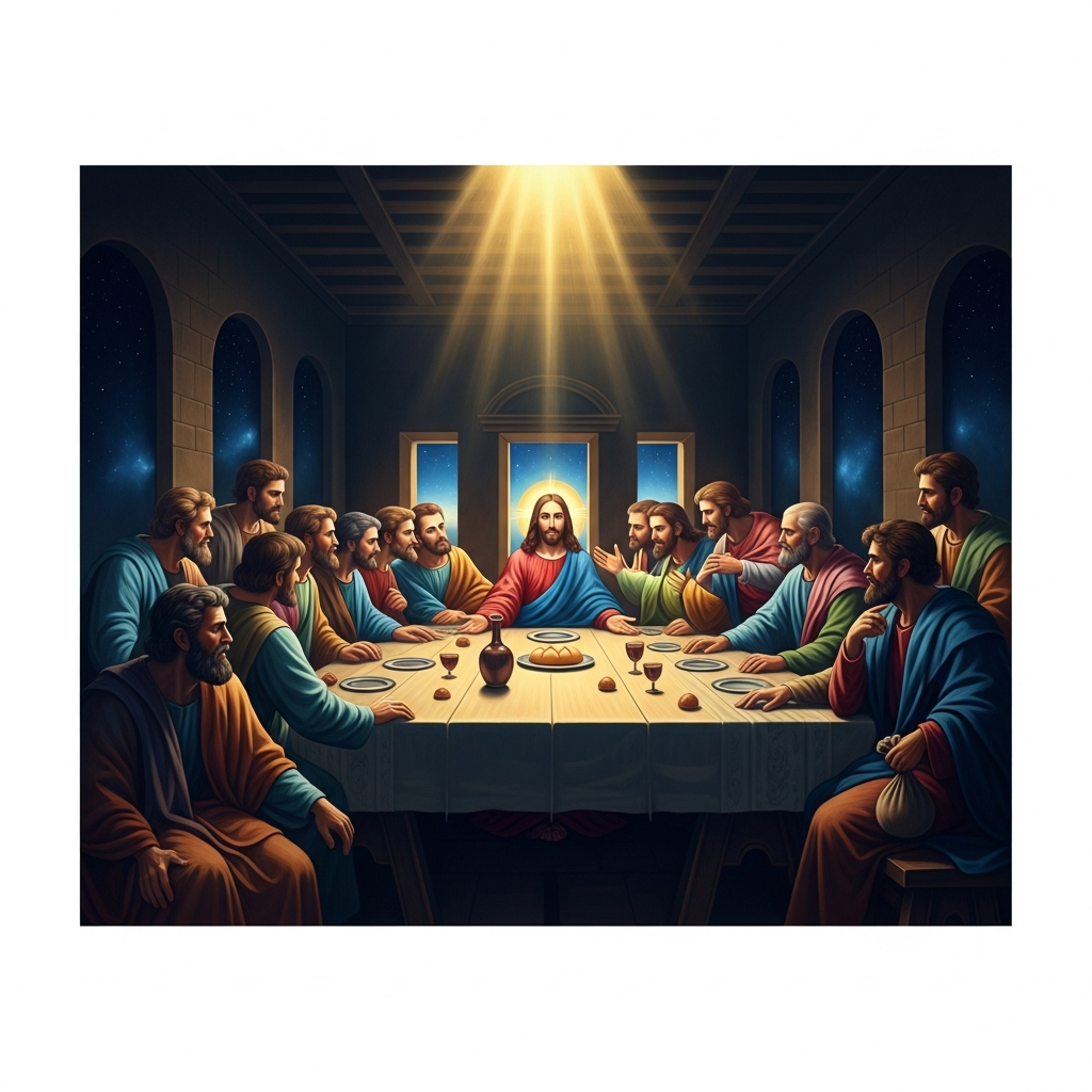The Last Supper: Bread, Cup, and Betrayal