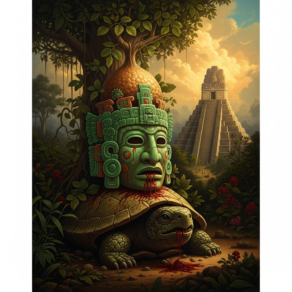 The Maize God Inside the Turtle