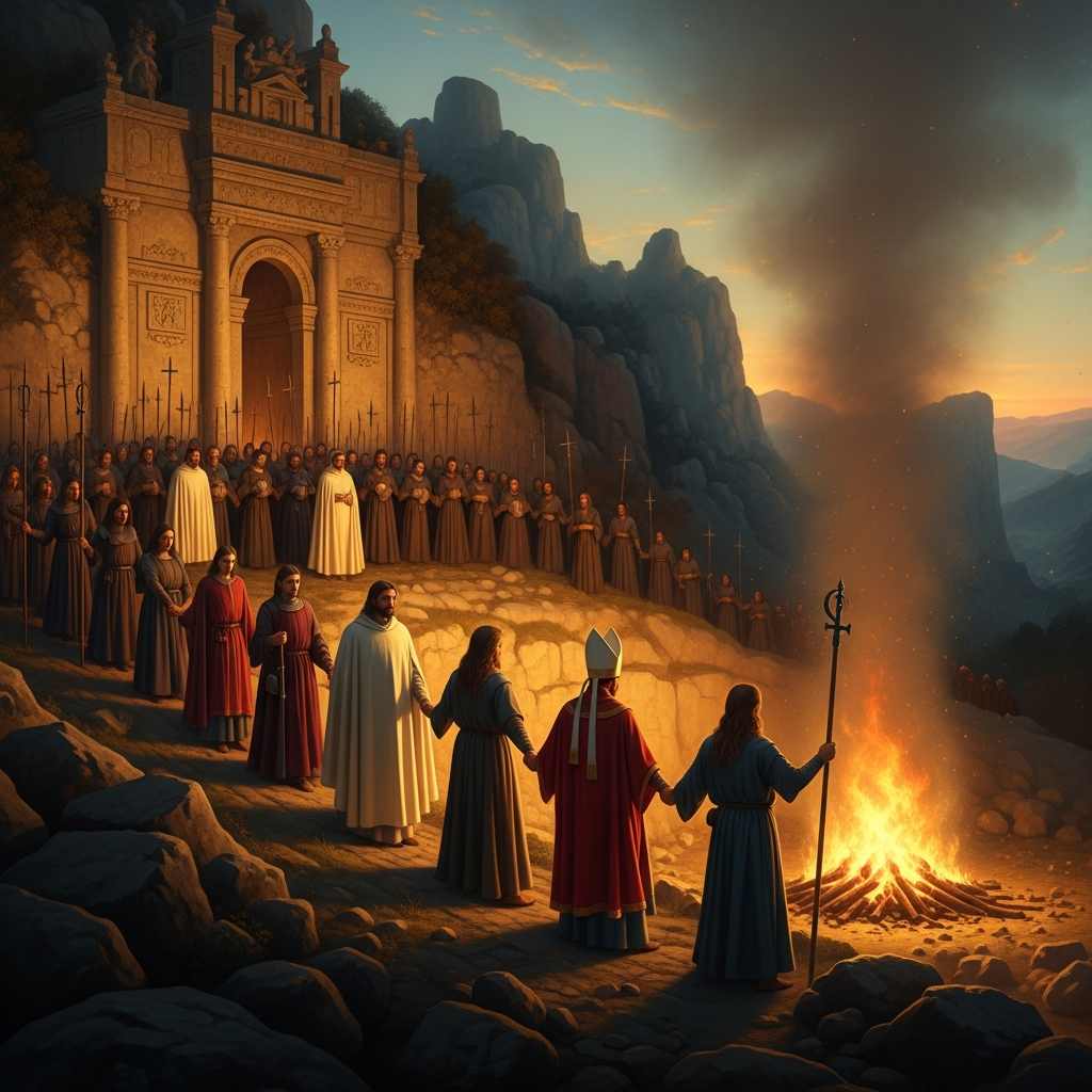 The Pyre at Montségur