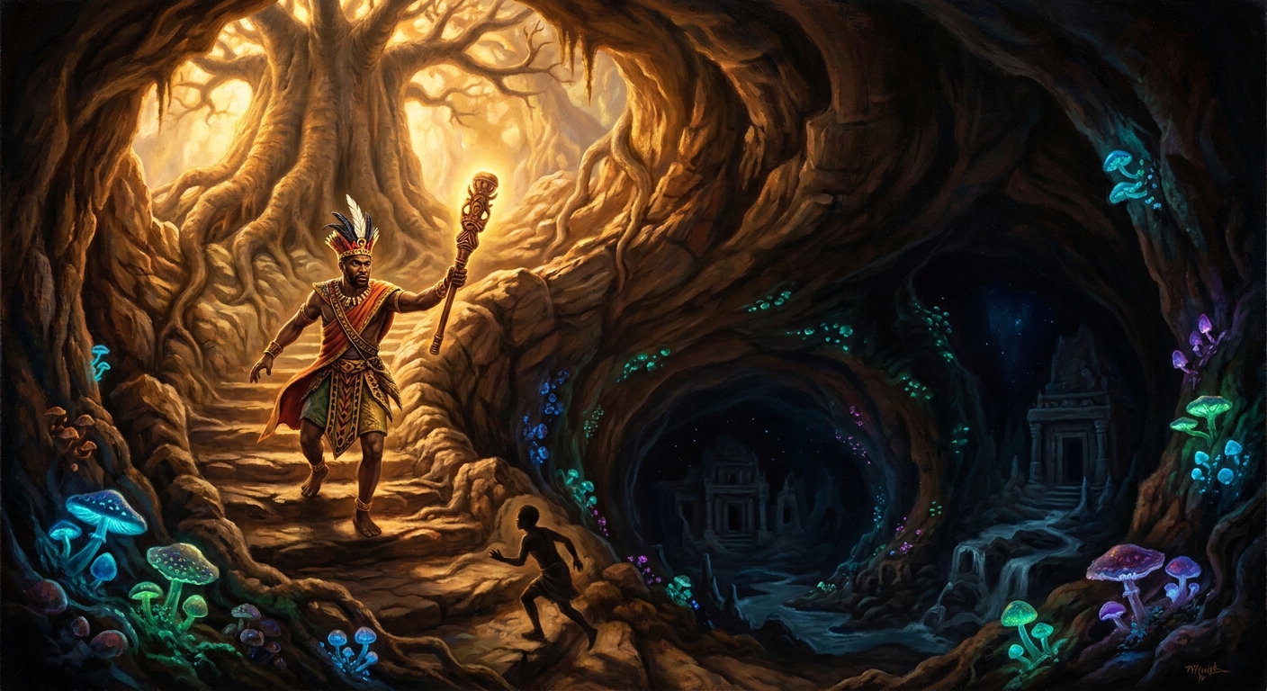 Mwindo and the Cave Beneath the World