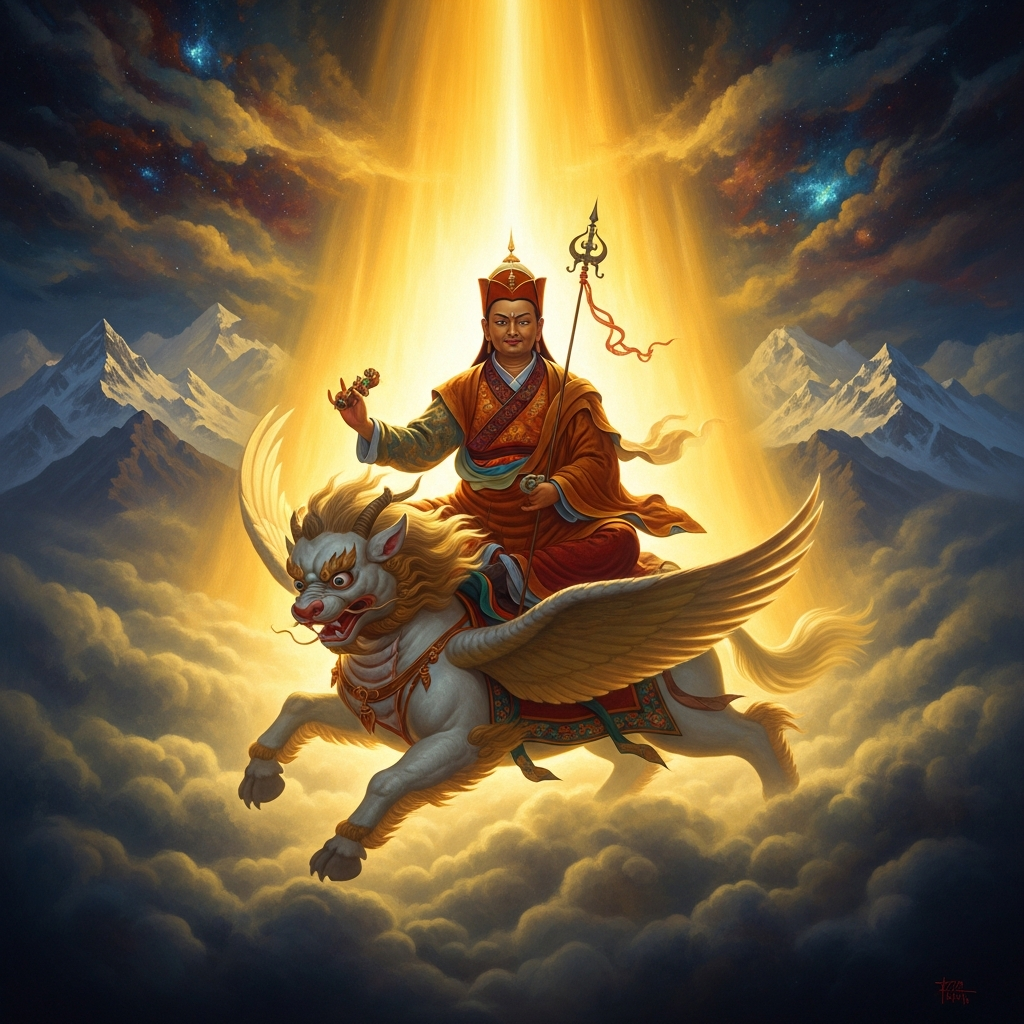 Padmasambhava Arrives in Tibet