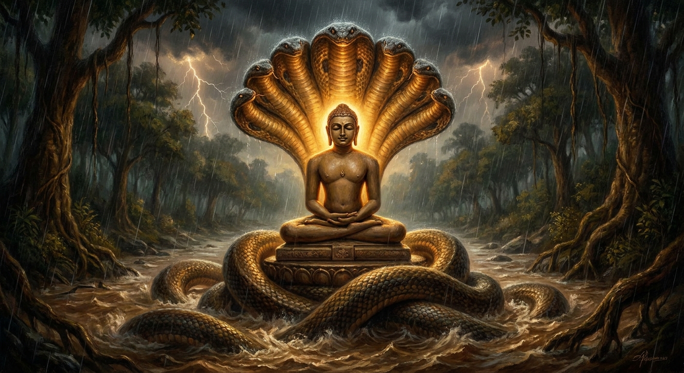 Parshvanatha and the Serpent King