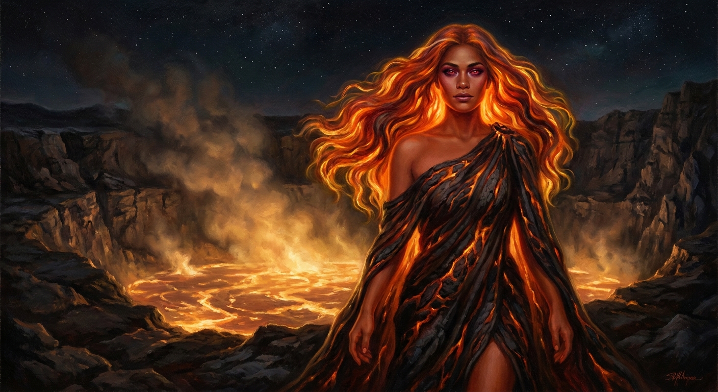 Pele and Poliʻahu: Fire Against Snow