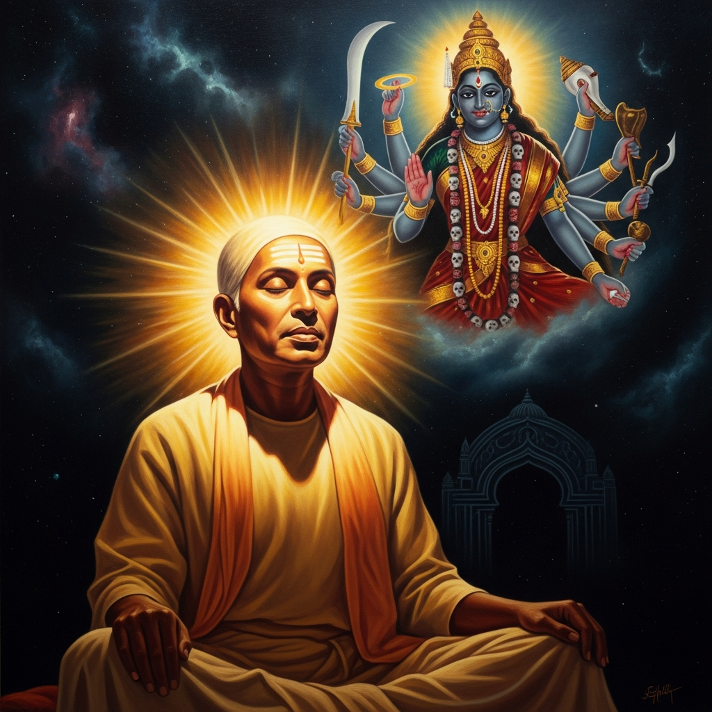 Ramakrishna Sees the Mother of the Universe