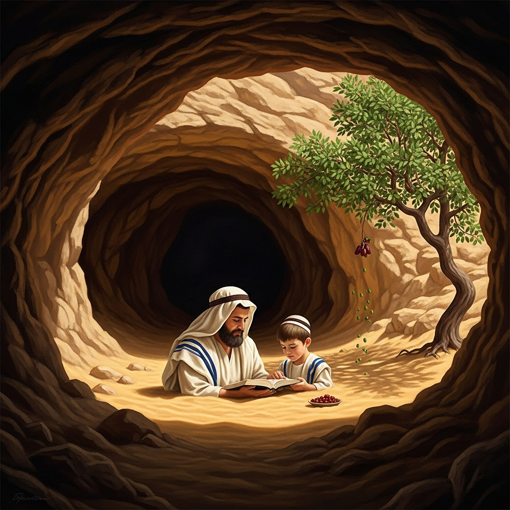 Simeon bar Yochai in the Cave