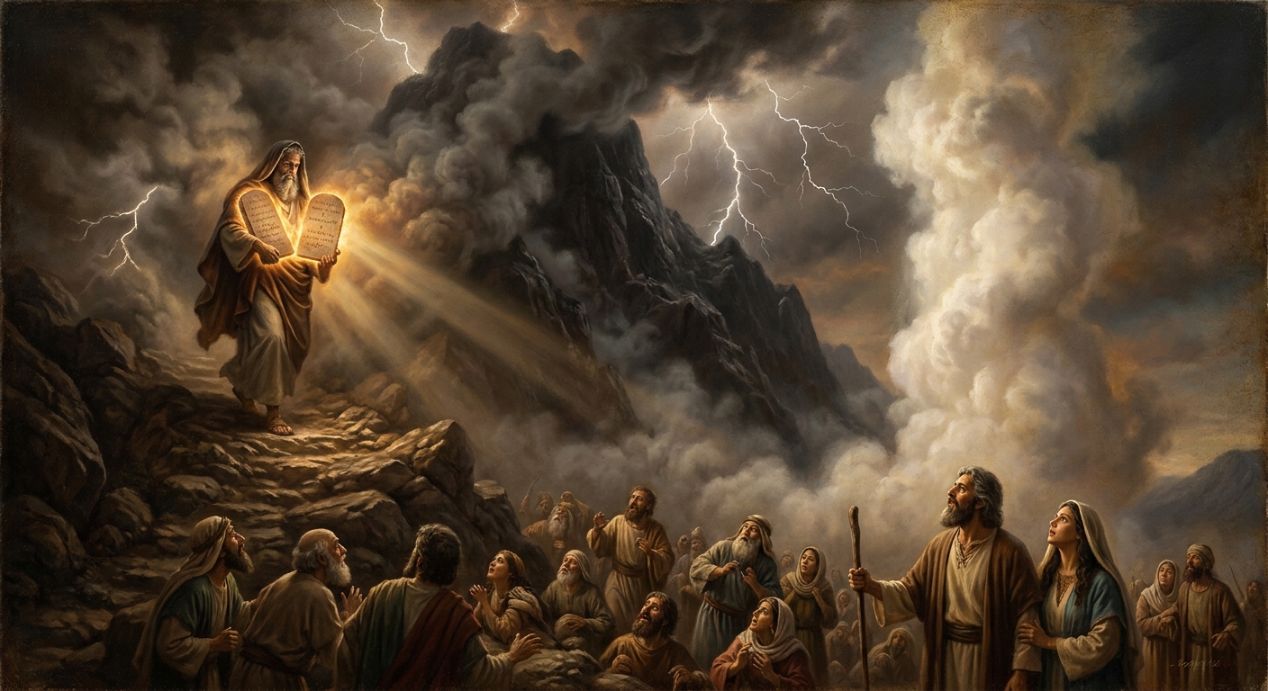 Sinai and the Two Tablets