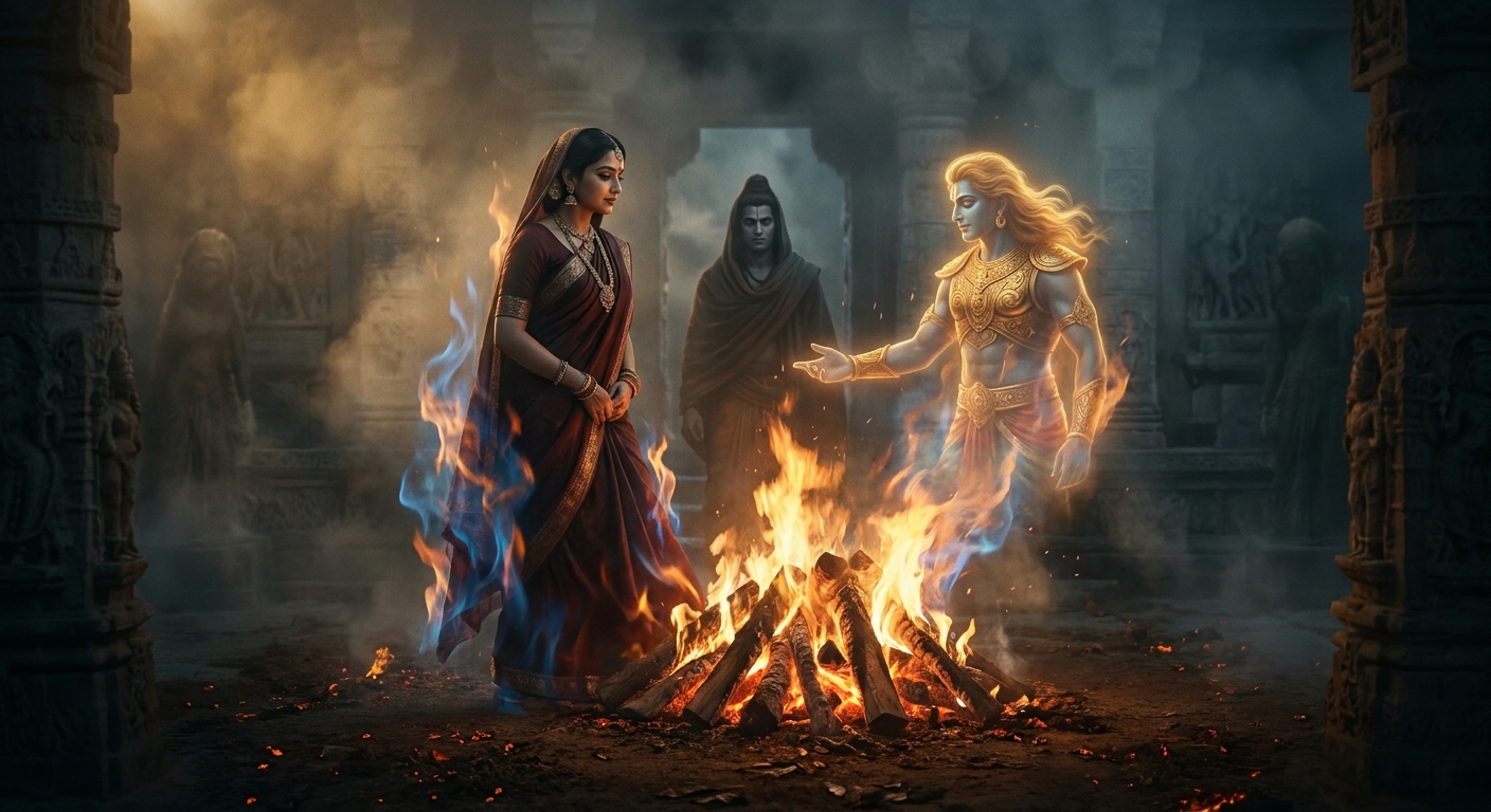 Sita's Fire Trial