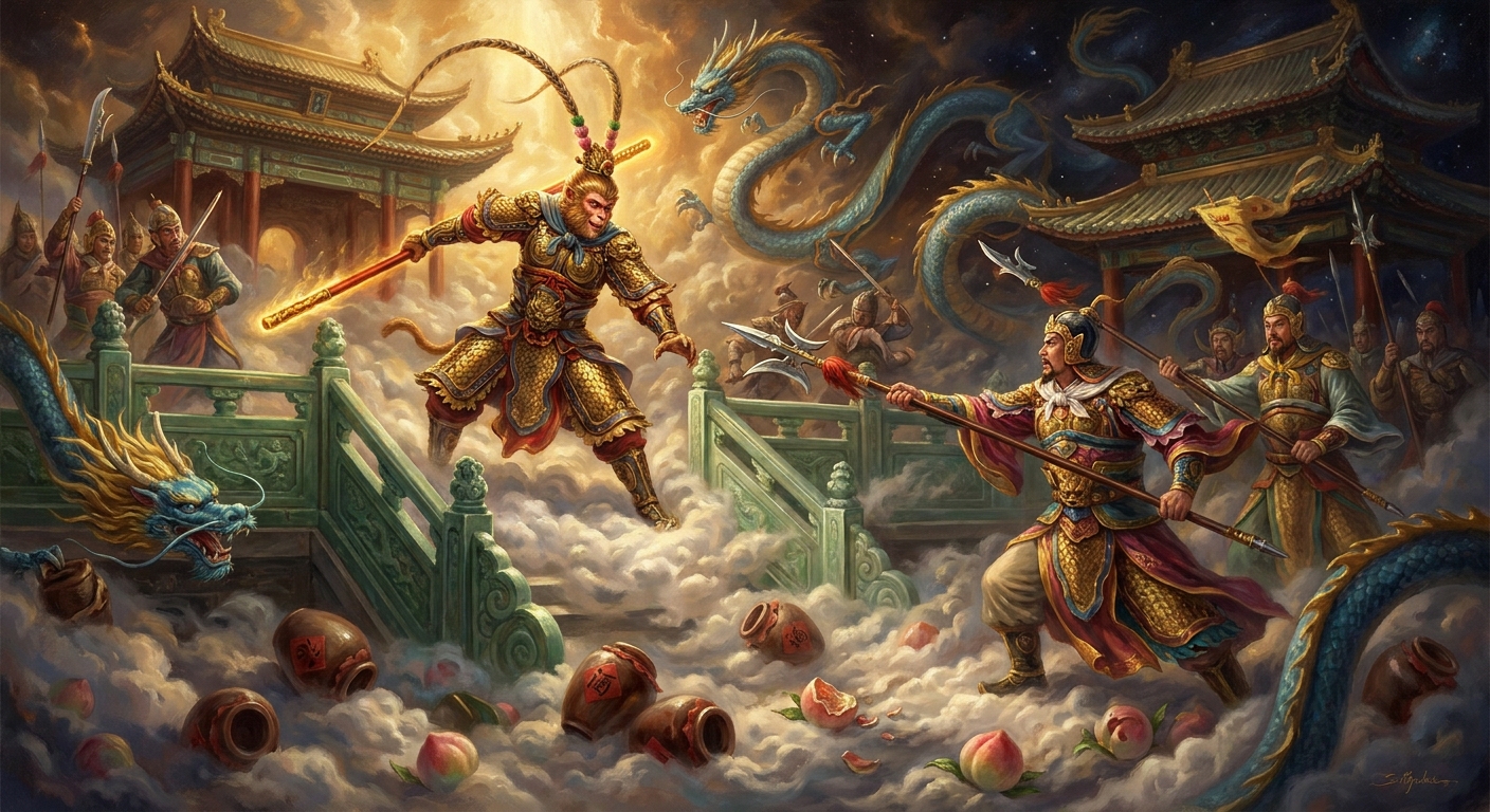 Sun Wukong Storms Heaven