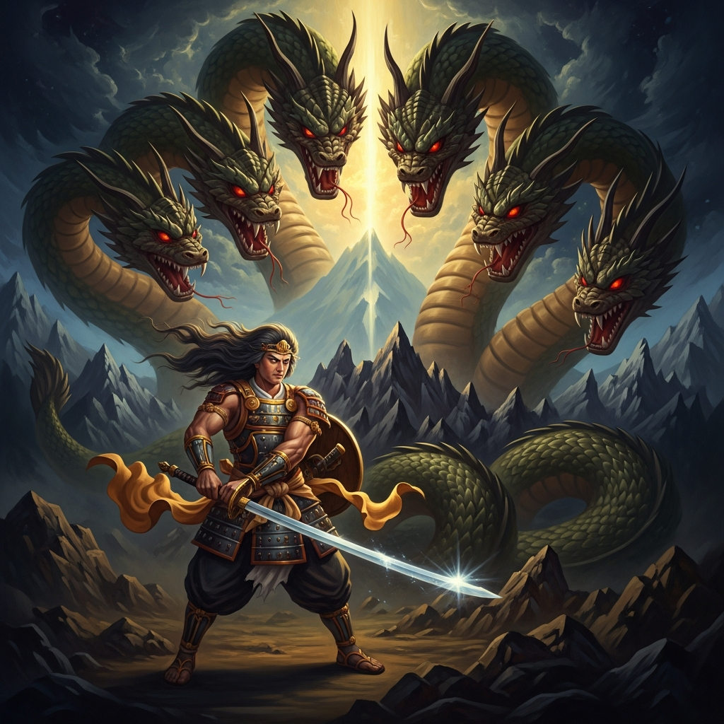Susanoo and the Eight-Headed Serpent