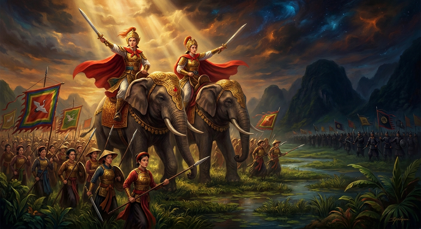 The Trung Sisters Ride