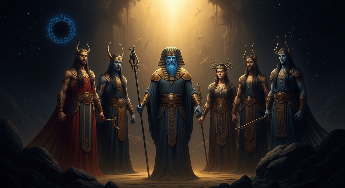 Lords of the Dead: Hades, Osiris, Yama, Ereshkigal, Hel, and Mictlantecuhtli