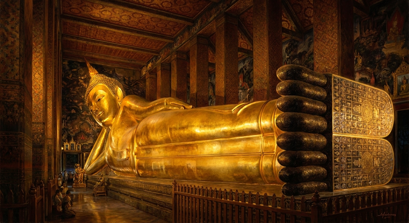 The Reclining Buddha of Wat Pho