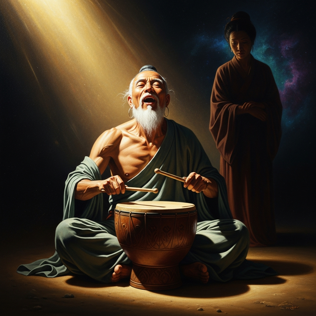Zhuangzi Drums on a Bowl