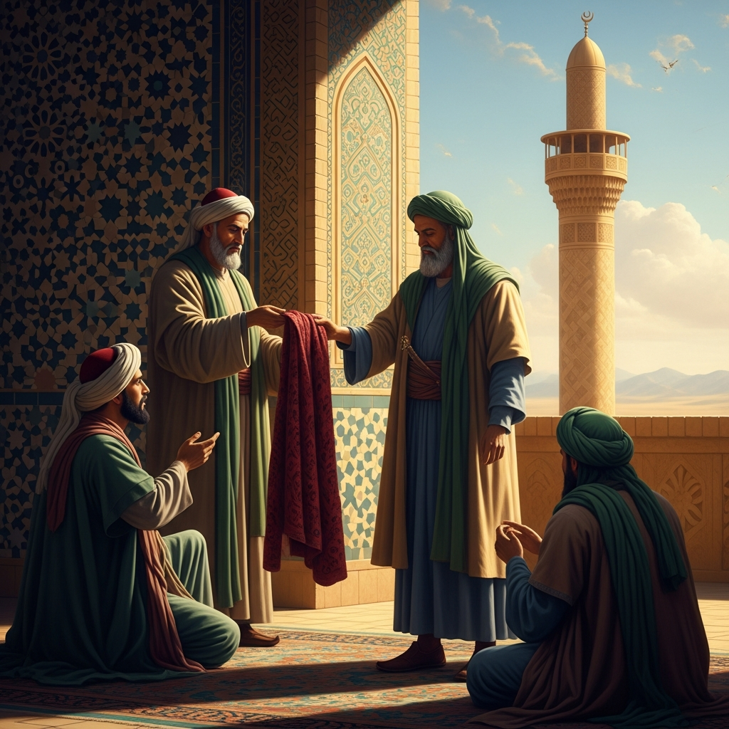 Abd al-Qadir al-Gilani and the Cloak