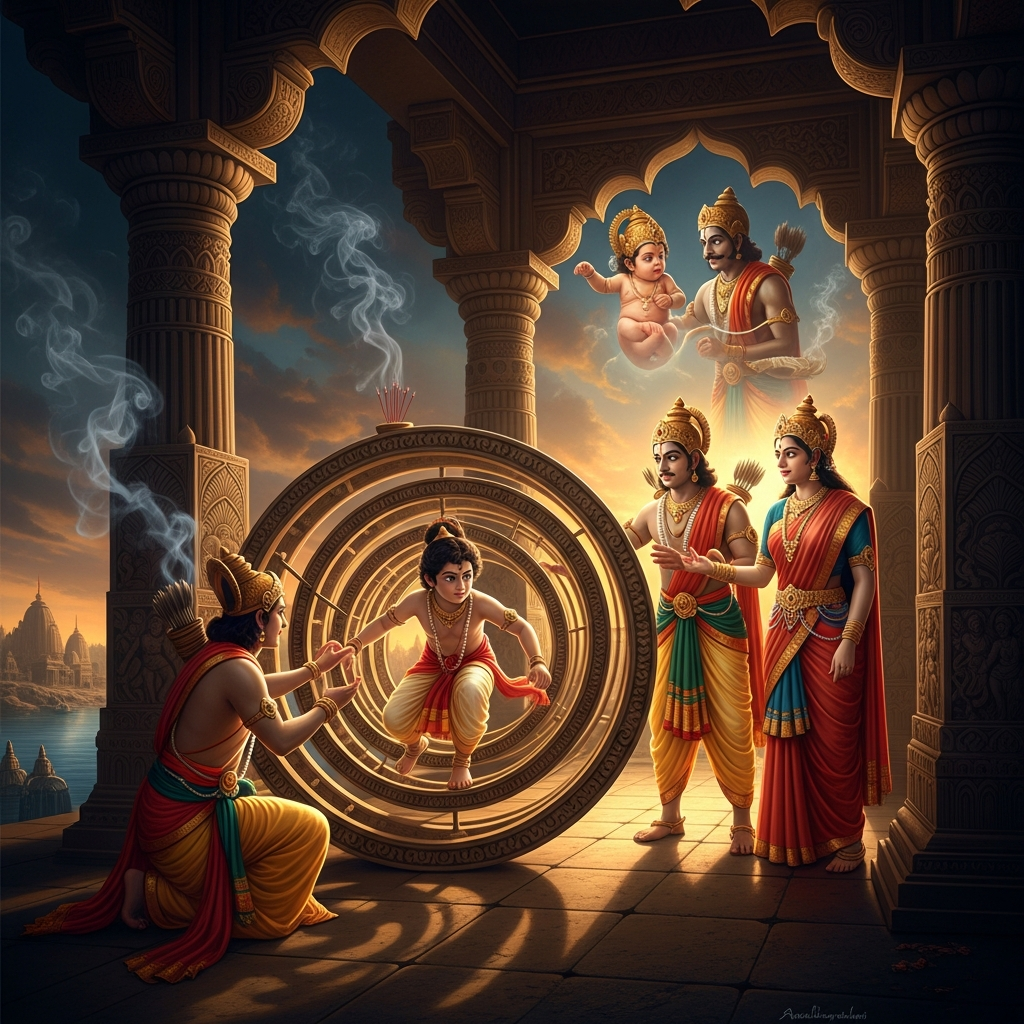 Abhimanyu in the Wheel