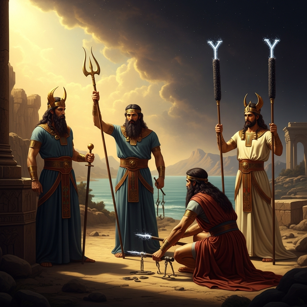 Baal Defeats Yam: The Storm God Earns His Palace