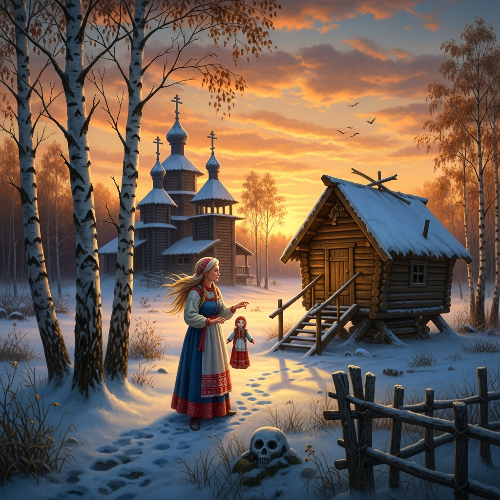 Baba Yaga Tests the Hero