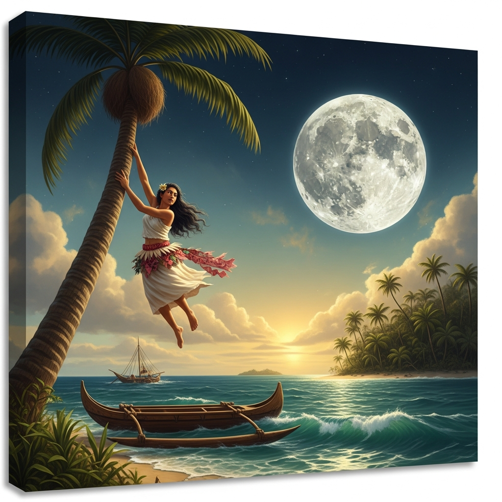 Hina and the Moon