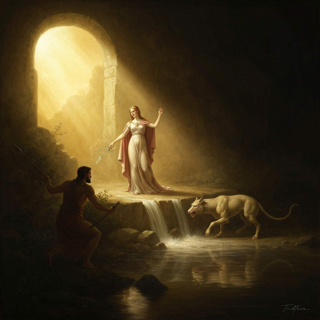 The Morrigan Offers Herself at the Ford