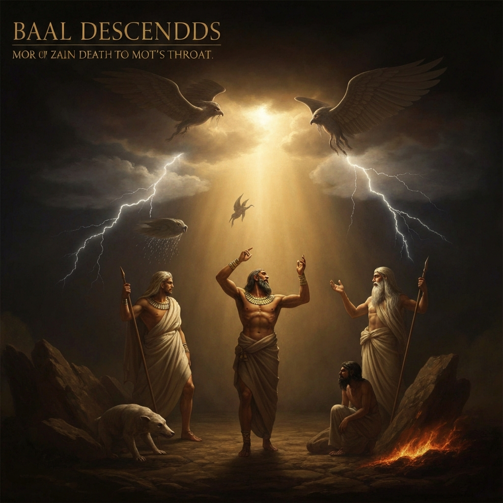 Baal Descends into Mot's Throat