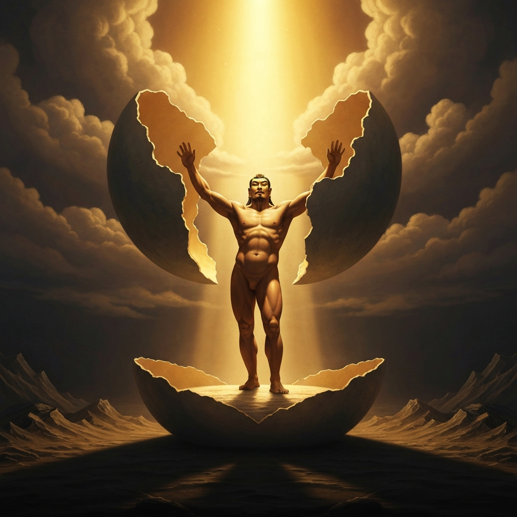 Pangu Holds Up the Sky