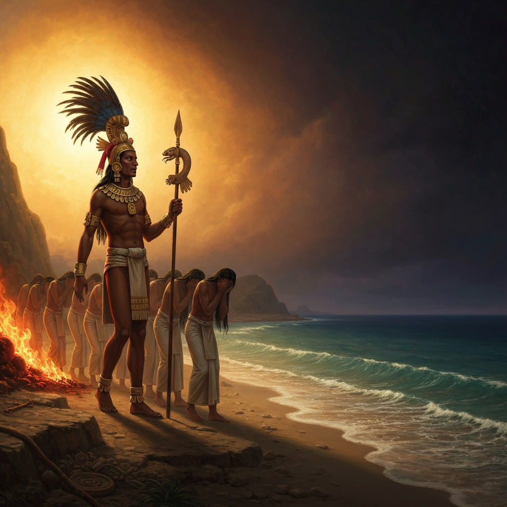 Quetzalcoatl Walks Into the Sea