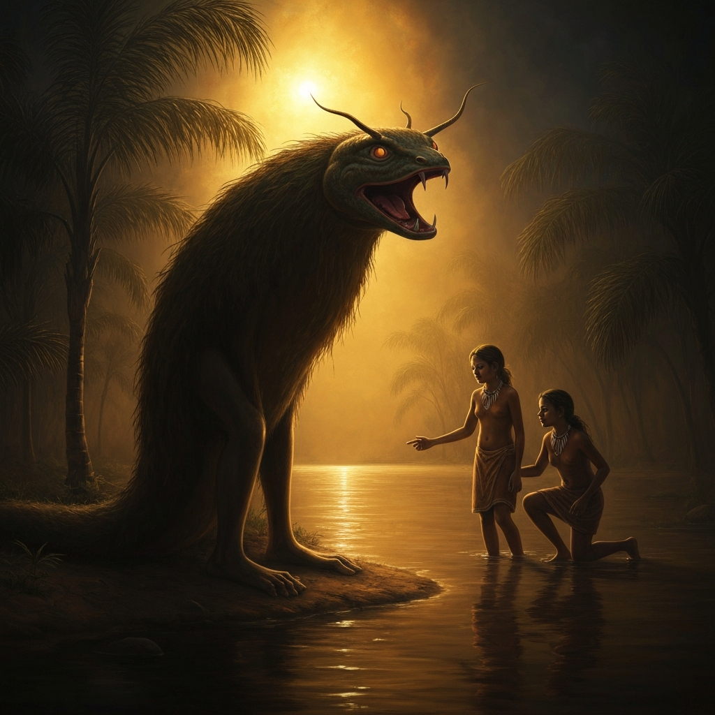 The Rainbow Serpent Makes the Rivers