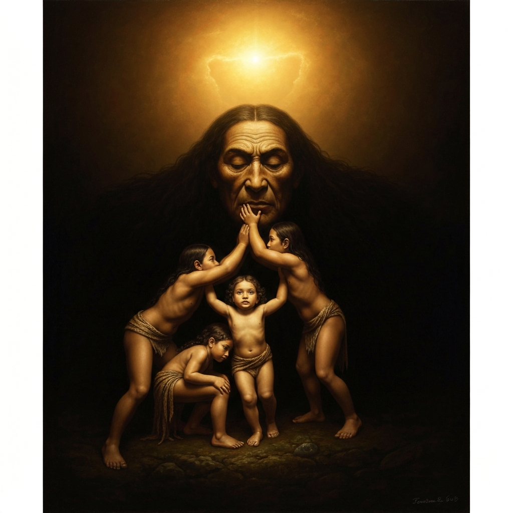 The Separation of Rangi and Papa