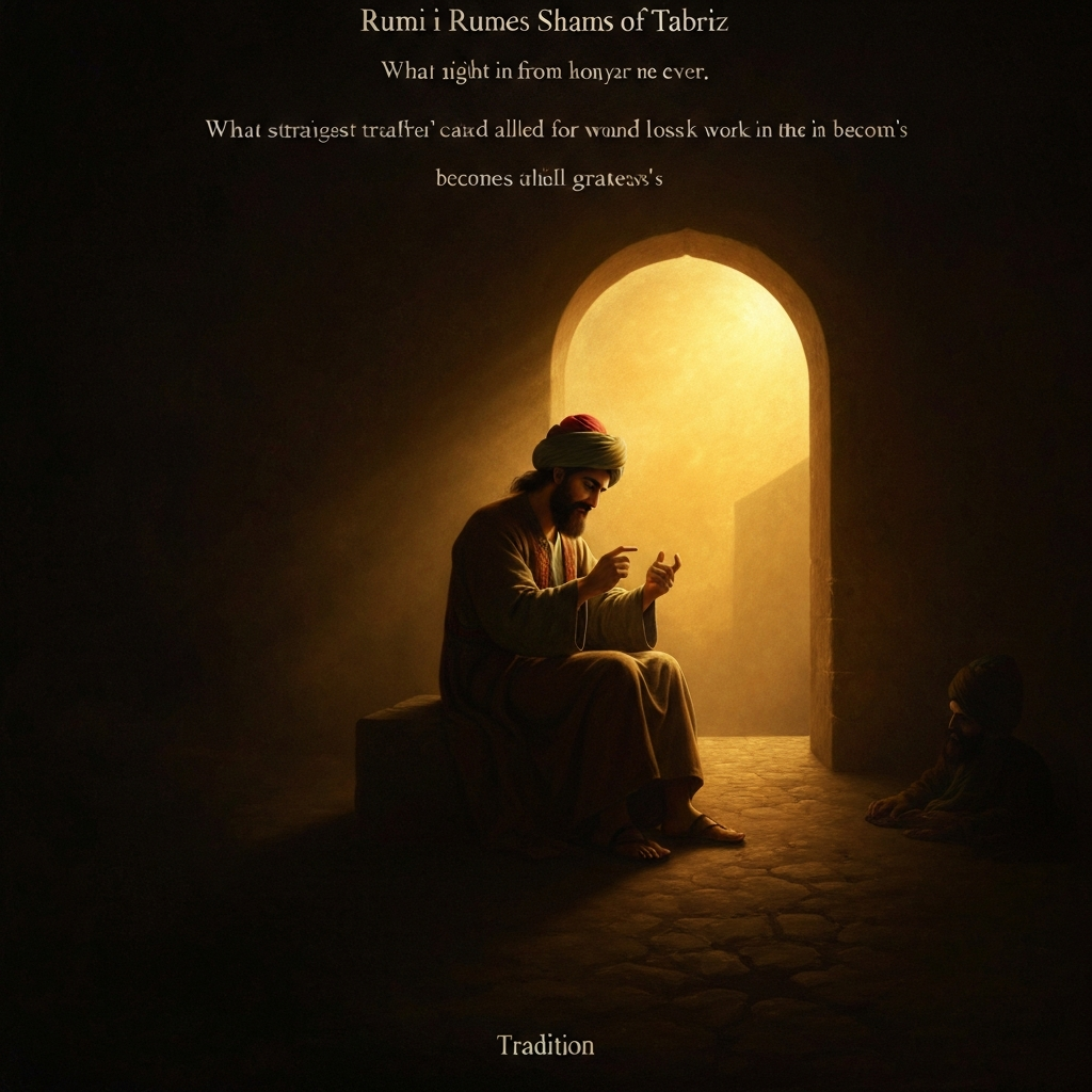 Rumi Loses Shams of Tabriz