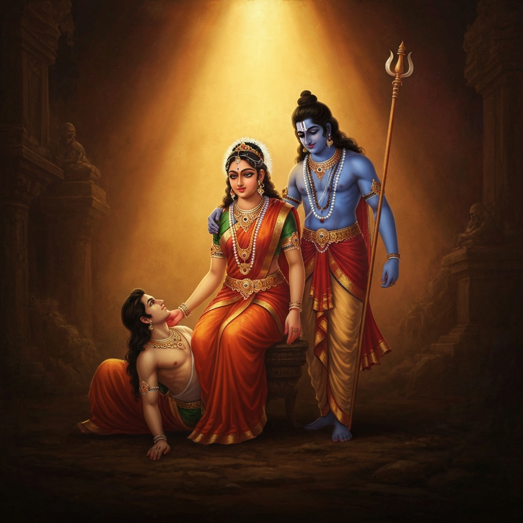 Savitri and Satyavan