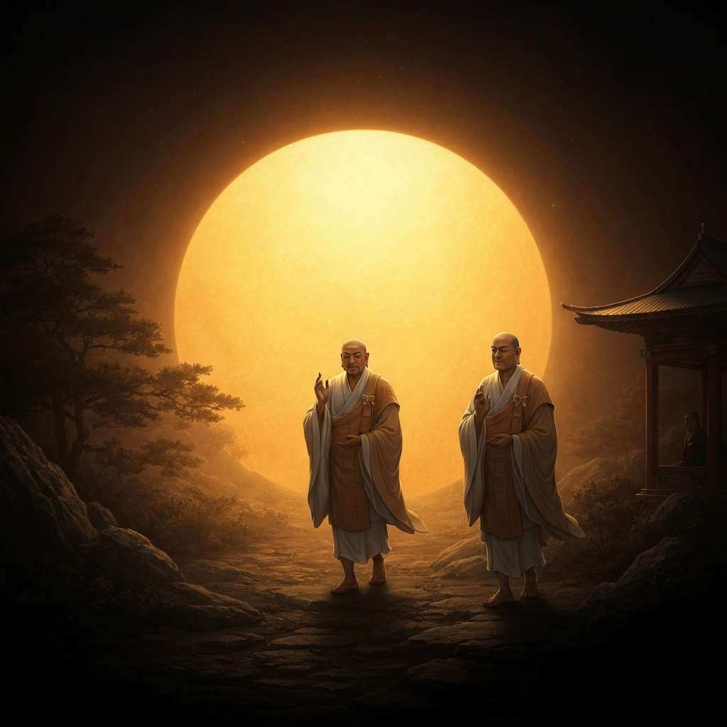 The Descent from Mount Hiei