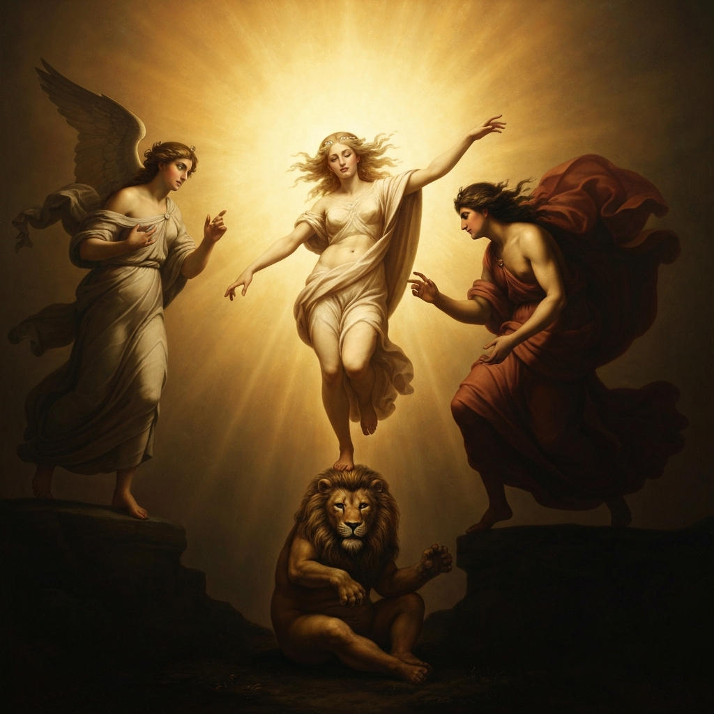 Sophia's Desire and the Birth of the World