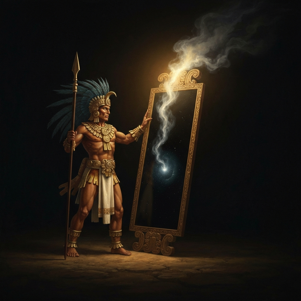 Tezcatlipoca and the Mirror That Shows Everything