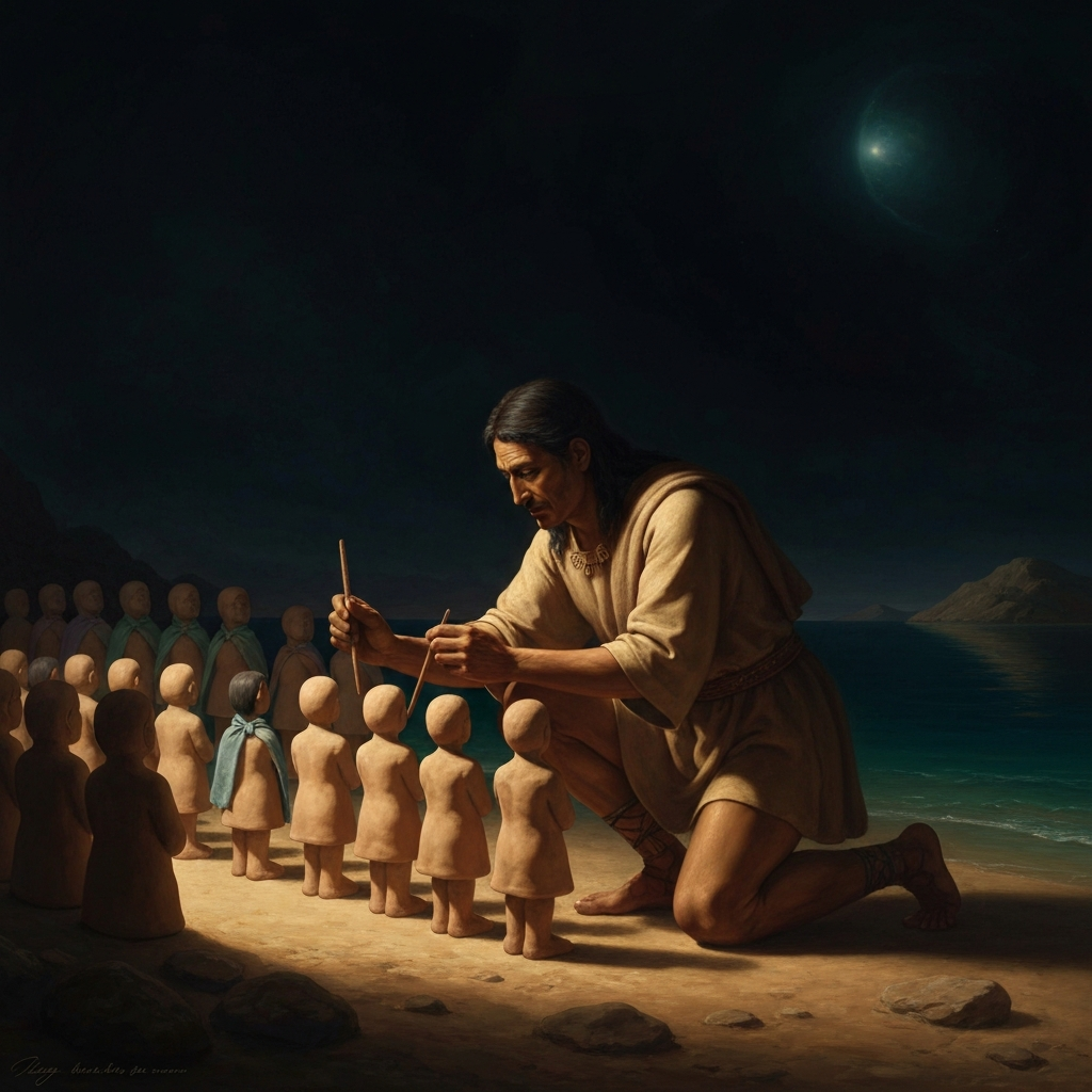 Viracocha Paints the Nations into Being